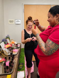 Employees participating in a Miami Wellness Connect workplace wellness event
